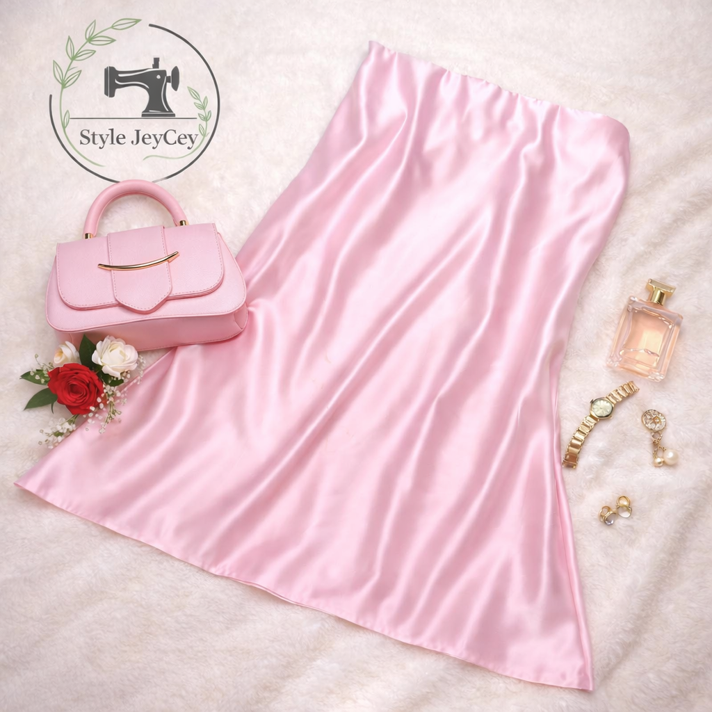 Tenue maman élégante Style JeyCey avec accessoires dorés